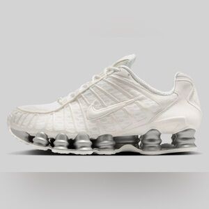 Nike 🔥 Shox TL Triple Sail White AR3566 103 Running Shoes Women’s Size 6 7 NEW